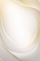 Abstract gold and white color wavy background