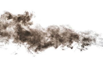 PNG Abstract black smoke on white