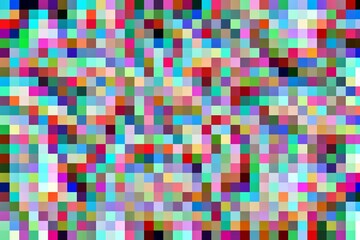 A colorful image of many different colored squares. The squares are of different sizes and colors, and they are arranged in a way that creates a sense of movement and energy