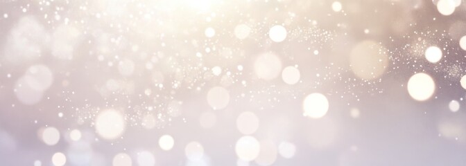 Obraz premium Abstract Blurred Background with Bokeh Lights and Glitter in Pastel Colors for Christmas, Weddings, or Birthday Parties