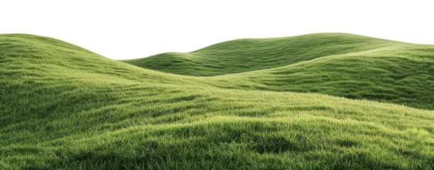 PNG Lush green rolling hills landscape