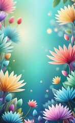 abstract floral background