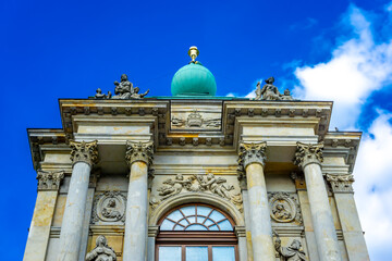 Carmelite Church in Poland's capital Warsaw as seen in July 20, 2024.
