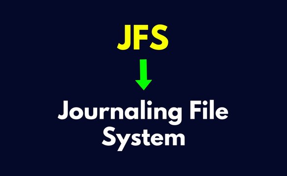 JFS Meaning, Journaling File System