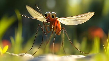 Magnificent Macro Shot of Vibrant Insect with Mesmerizing Features