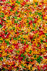 multicolor english alphabet seamless pattern