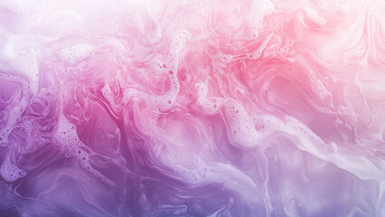 Shimmering Embrace: Milky Pink and Purple Blend