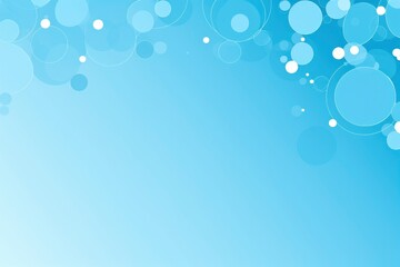 simple geometry frame in light blue color