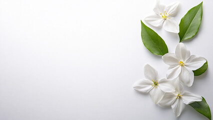 Obraz premium Serene Simplicity: Kala Flower on White