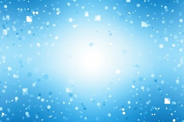 Obraz premium simple geometry frame in light blue color