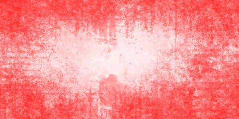 Abstract red grunge texture concrete wall fragment with scratches and cracks background, hires grunge watercolor texture and background with red and white rustic streaks and smudge on the metal sheet.