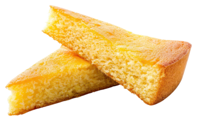 PNG Delicious homemade lemon sponge cake