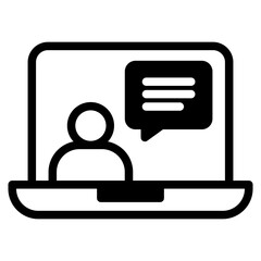 video conference icon