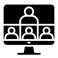 video conference icon