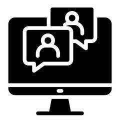 video conference icon