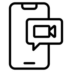 video conference icon