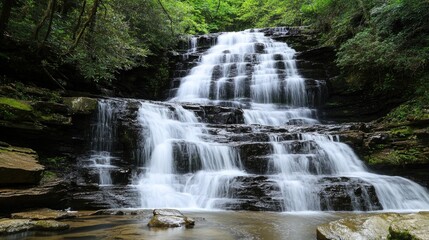 Fototapeta premium Upper Catabwa Falls