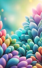 Obraz premium colorful balloons background