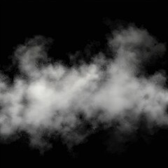 Obraz premium White smoke billows