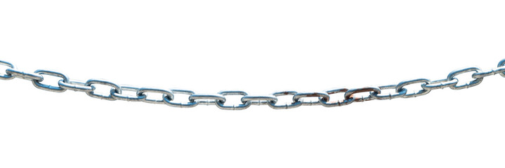 chain isolated on white