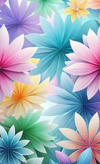 Fototapeta premium abstract floral background