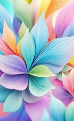 background with flowers