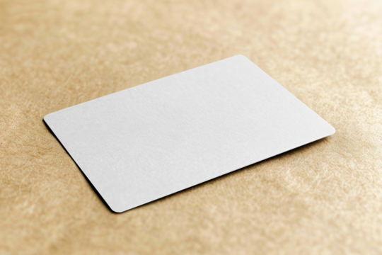 PNG business card mockup, transparent design