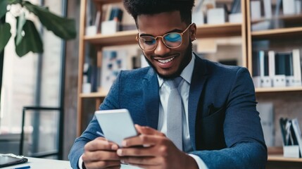 Young professional setting up a monthly donation plan on their smartphone, demonstrating commitment to supporting a humanitarian cause through modern technology and social responsibility.
