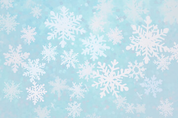 PNG Abstract snowflakes pattern backgrounds celebration decoration.