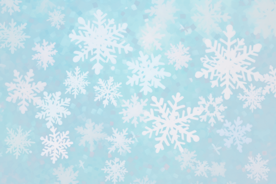 PNG Abstract snowflakes pattern backgrounds celebration decoration.