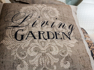 Living Garden Decorative Throw Pillow for Home