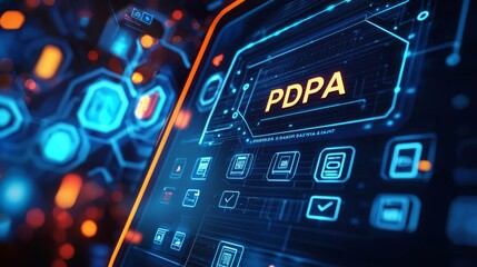 Obraz premium PDPA PERSONAL DATA PROTECTION ACT audit 