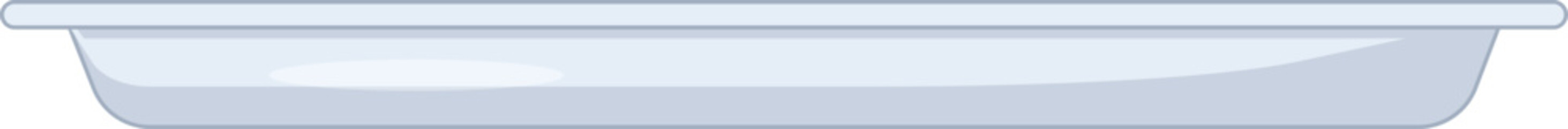 Obraz premium Simple, empty metal food tray is waiting to be used