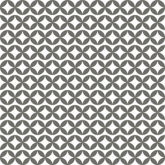 Minimal seamless circle and star batik pattern wallpaper