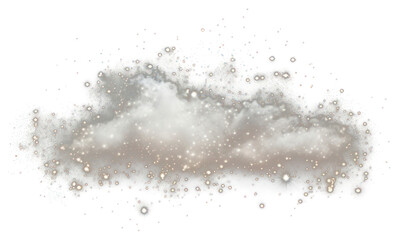 Fototapeta premium PNG Cloud sparkle light glitter astronomy fireworks outdoors.