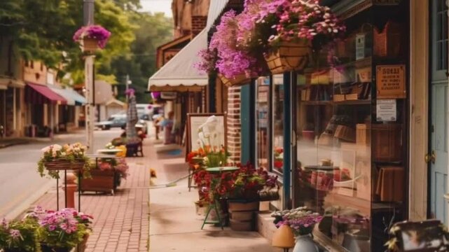 street cafe in the city