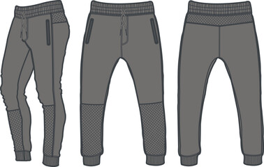 Jogger, Sport suits design template, sweat pant, jogging