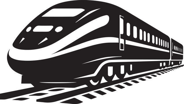 recommend clip art: Bullet train vector silhouette vector, bullet train icon clip art