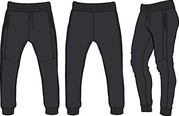 Jogger, Sport suits design template, sweat pant, jogging