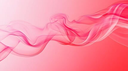 Pink Smoke on Red Background, Abstract Image, Texture, Pattern, Wallpaper, Cover and Screen for Smartphone, PC, Laptop, 9:16 and 16:9 Format
