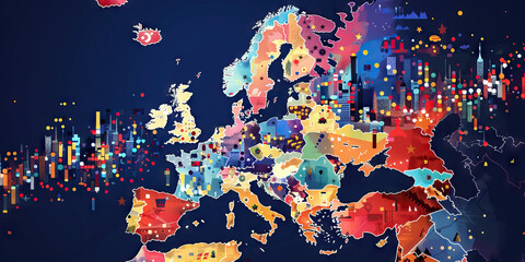 Vivid Graphic: Life Expectancy Across European Countries