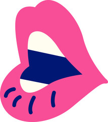 90s Retro Style Sticker