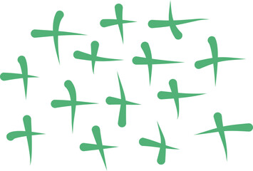 Abstract Hand Drawn Element Vector