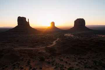 Monument Valley at Sunrise