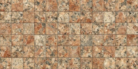 Seamless granite wall texture with perfect tiling on all sides, ideal for architectural backgrounds and design projects