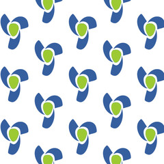 seamless pattern with leaves