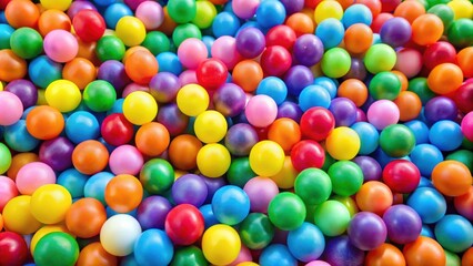 Fototapeta premium Colorful collection of small balls for ball bathing , vibrant, colorful, balls, collection, relaxation, spa, playful
