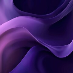 Obraz premium Abstract Purple and Dark Blue Wavy Background Texture.