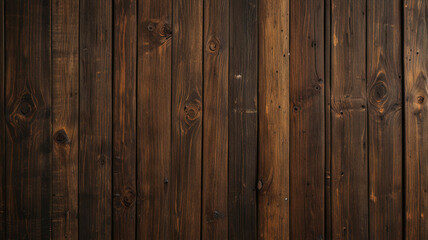 Obraz premium Fondo de tablón de madera de color marrón oscuro, papel tapiz. Antiguo fondo de madera con textura oscura grunge, la superficie de la antigua textura de madera marrón, vista superior de paneles. 