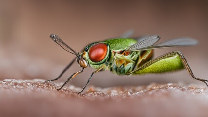 close up of a fly